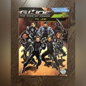 G.I. Joe: The Rise of Cobra colouring book….- Yo, Joe! With stickers 2009